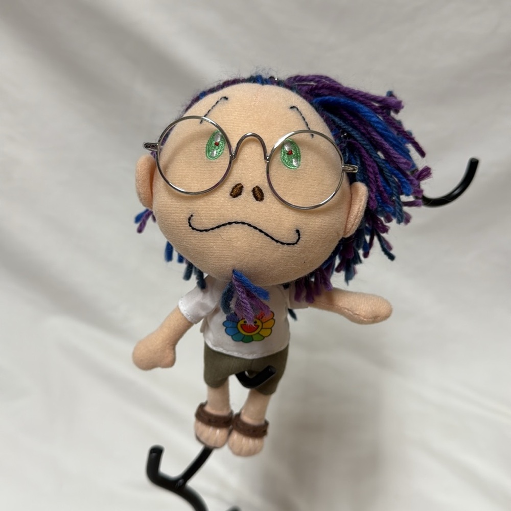 🇯🇵AUTHENTIC Takashi Murakami plush doll mascot kaikai KiKi Japan